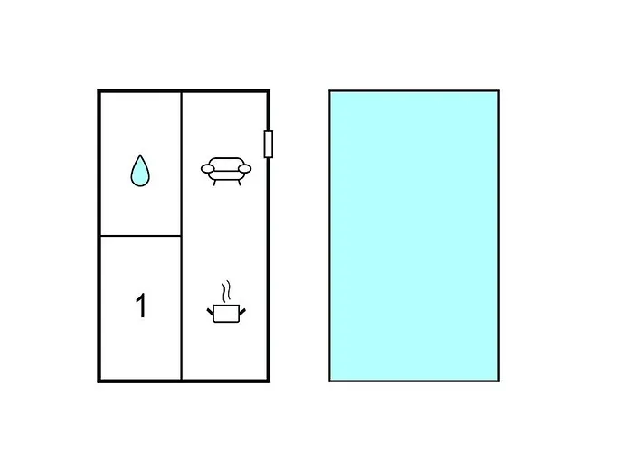 דירה 1 Bedroom Stunning In